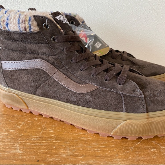 Vans SK8-Hi MTE-1 Brown Gum Sherpa - Size 11.5 - Picture 2 of 13